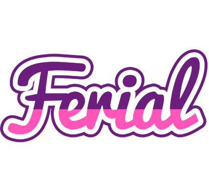 Ferial cheerful logo