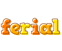 Ferial desert logo