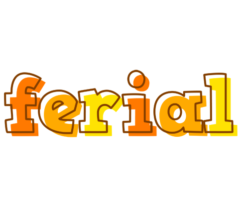 Ferial desert logo
