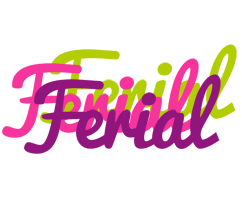 Ferial flowers logo