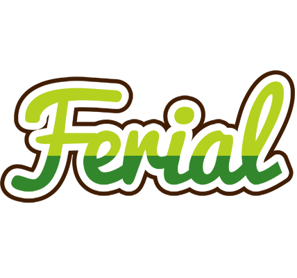 Ferial golfing logo