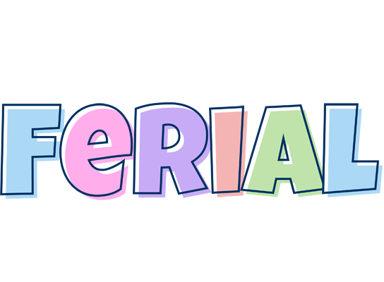 Ferial pastel logo