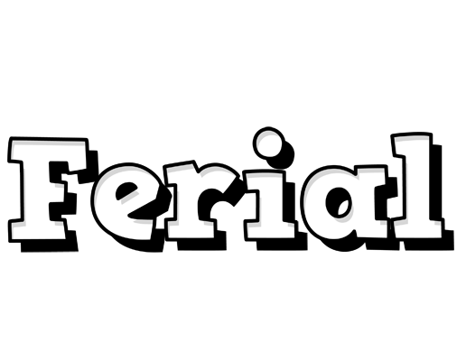Ferial snowing logo