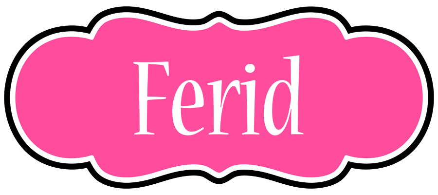 Ferid invitation logo