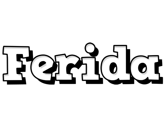 Ferida snowing logo
