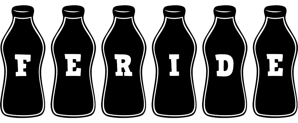 Feride bottle logo