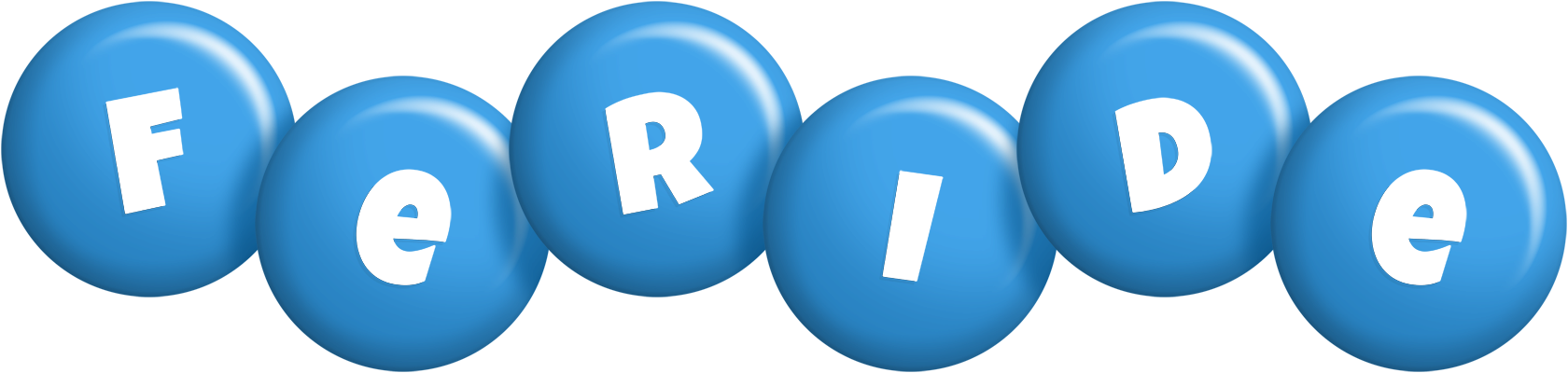 Feride candy-blue logo