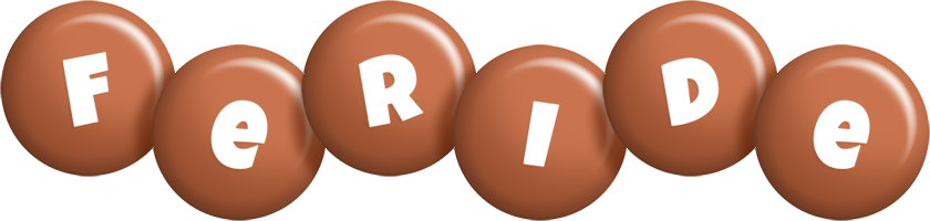 Feride candy-brown logo