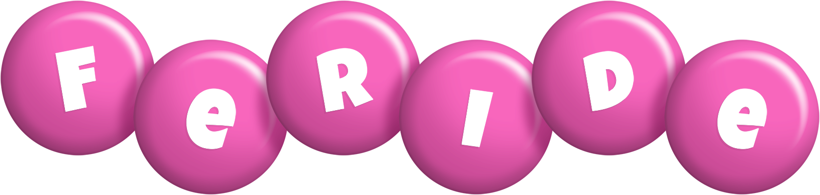 Feride candy-pink logo