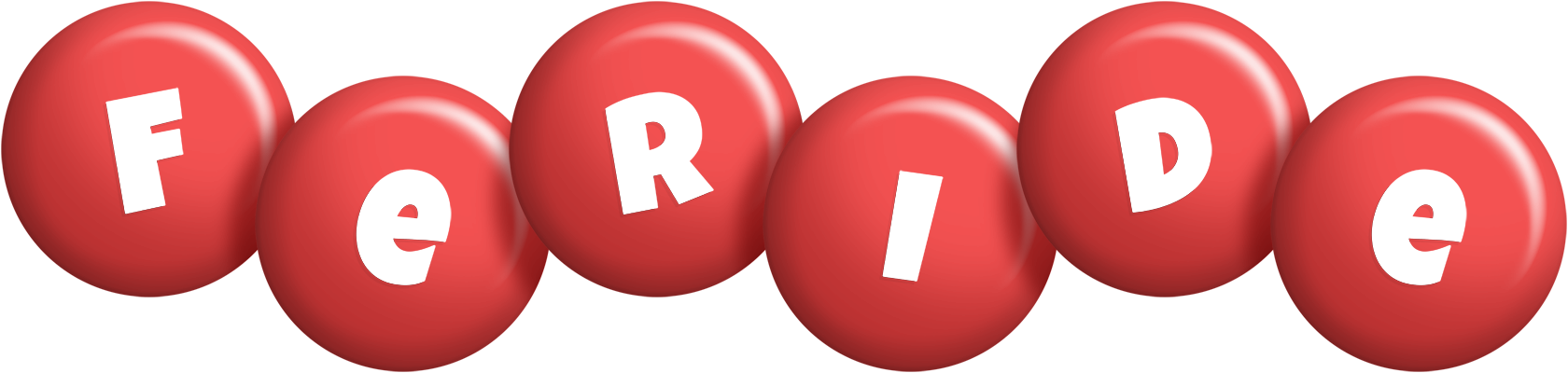 Feride candy-red logo