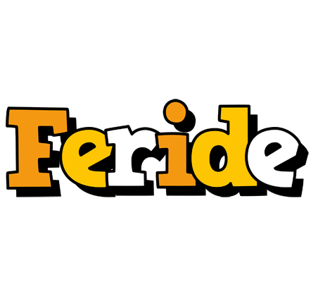 Feride cartoon logo