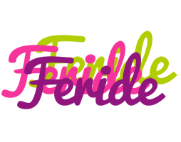 Feride flowers logo