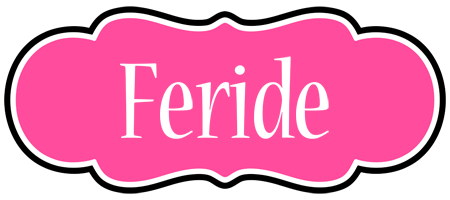 Feride invitation logo