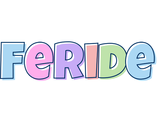 Feride pastel logo