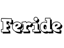 Feride snowing logo