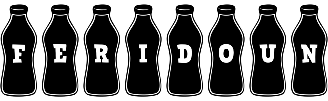 Feridoun bottle logo