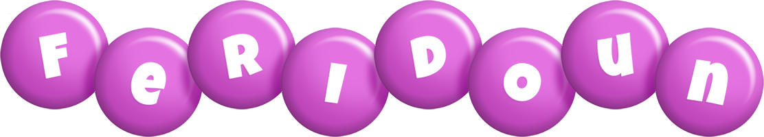 Feridoun candy-purple logo