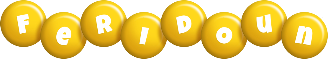 Feridoun candy-yellow logo