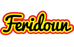 Feridoun flaming logo