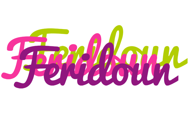 Feridoun flowers logo