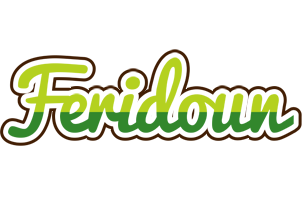 Feridoun golfing logo