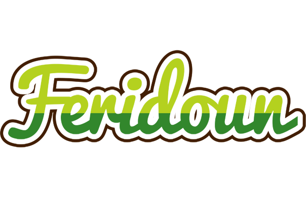 Feridoun golfing logo
