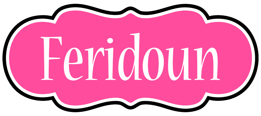 Feridoun invitation logo
