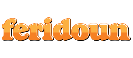 Feridoun orange logo