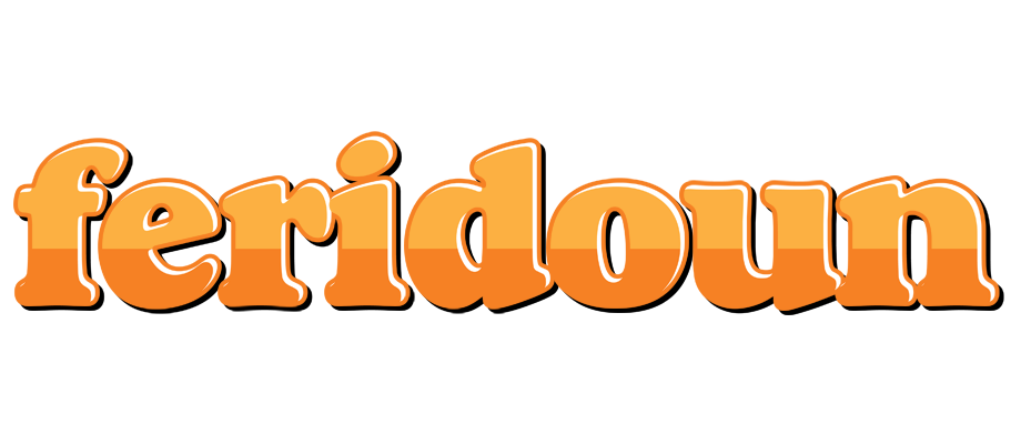 Feridoun orange logo