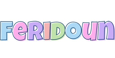 Feridoun pastel logo