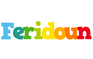 Feridoun rainbows logo