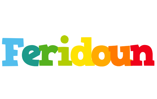 Feridoun rainbows logo