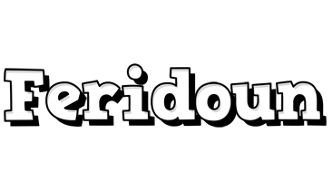 Feridoun snowing logo