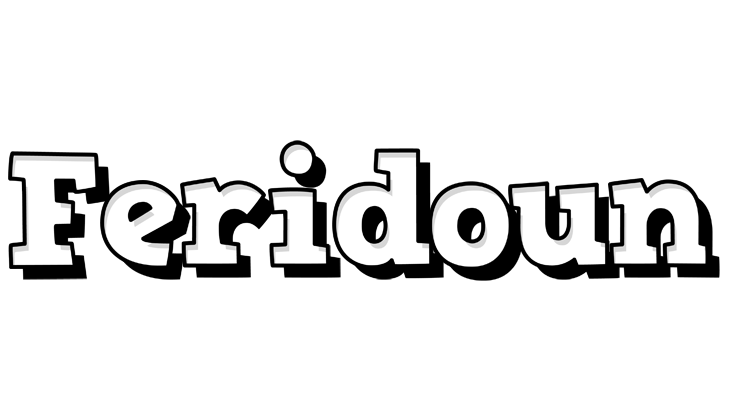 Feridoun snowing logo
