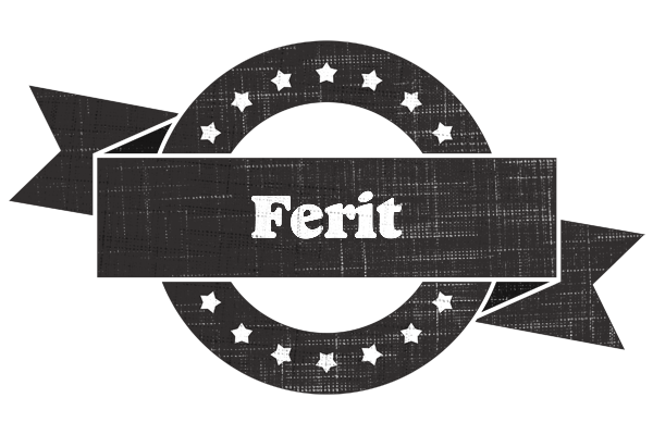 Ferit grunge logo