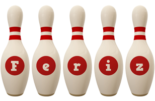 Feriz bowling-pin logo