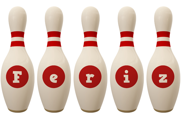 Feriz bowling-pin logo