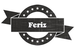Feriz grunge logo