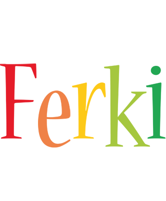 Ferki birthday logo