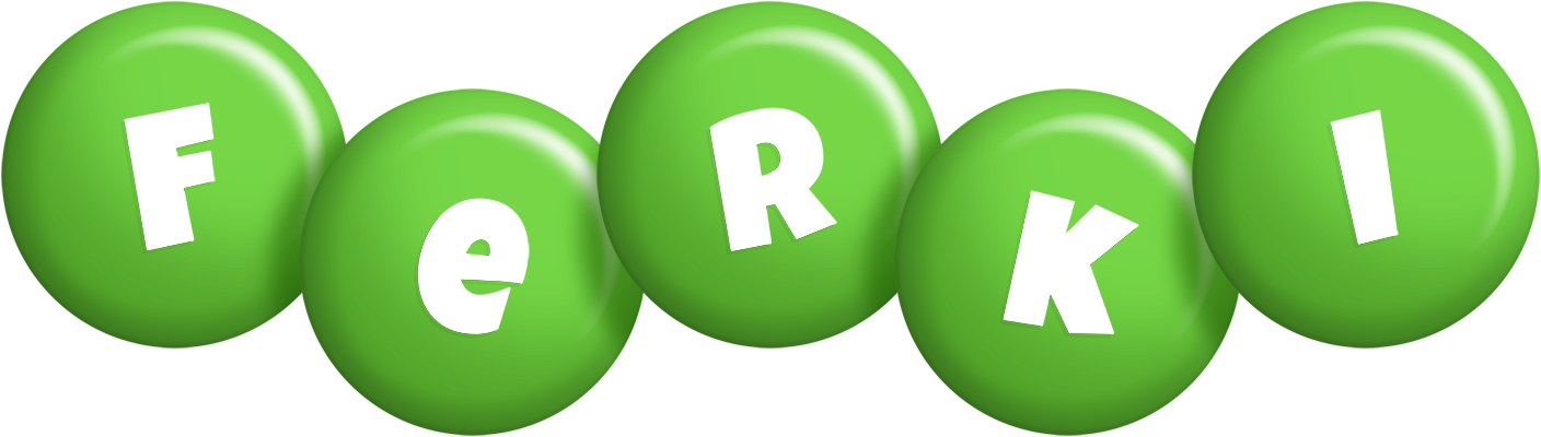 Ferki candy-green logo