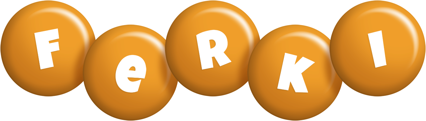Ferki candy-orange logo