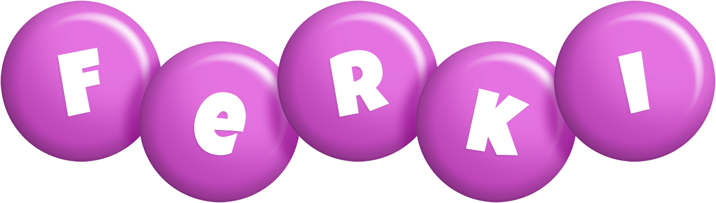 Ferki candy-purple logo