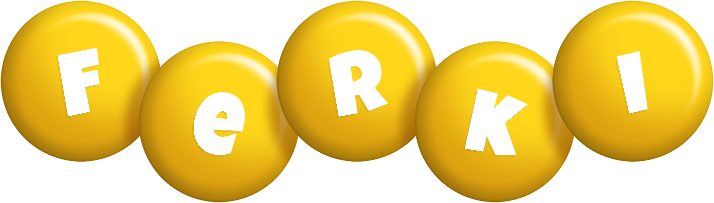 Ferki candy-yellow logo