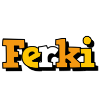 Ferki cartoon logo