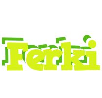 Ferki citrus logo