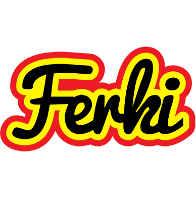 Ferki flaming logo