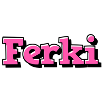 Ferki girlish logo