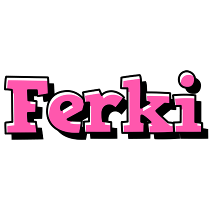 Ferki girlish logo