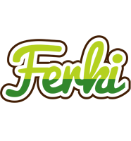 Ferki golfing logo