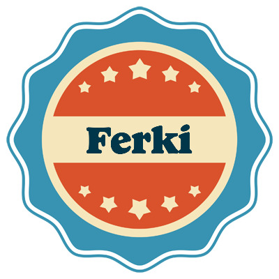 Ferki labels logo